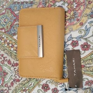 Brand New Tahari Camel Wallet. New with tags